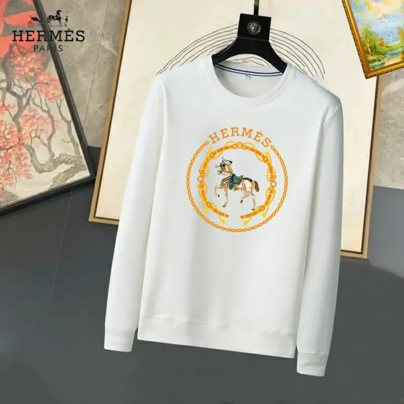 hermes sweatshirt manches longues pour homme s_1226430